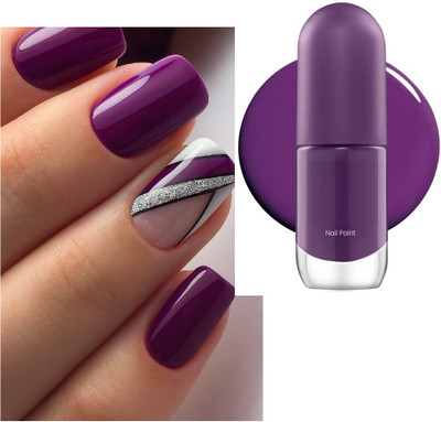 REIMICHI Purple Chip-Resistant High Shine Nail Polish For Women PURPLE