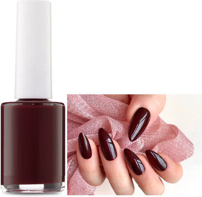 THTC NAIL PAINT FOR STYLING NAILS QUICK DRYING RUSTIC RED RUSTIC RED