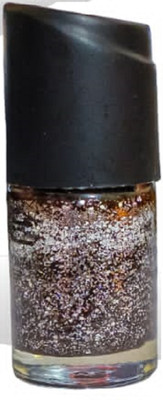 Luipui BEAUTIFULAND AWESOMR NAILS NAIL PAINT BROWN GLITTER NAIL PAINT BROWN