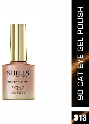 Shills Professional 9D Cat Eye Gel Polish 313 no. Bronze Galaxy