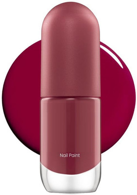 AFARAXIA Long Lasting Formula, One Coat Nail Polish Redish pink