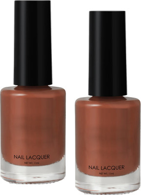 tanvi27 Combo Nail Paint Shiny Smooth Long Lasting Send brown Nail Polish Send brown