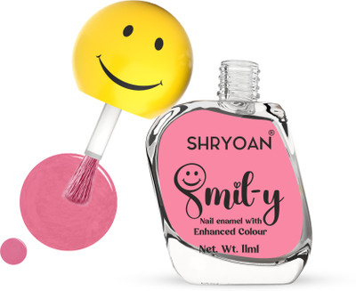 Shryoan Smil-y Glossy Nail Enamel With Enhanced Color | Long Lasting Nail Polish | Shade - 36, Pack of 1