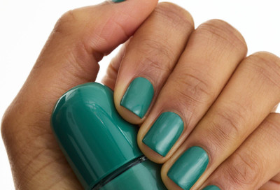 luzimaisa Green Color Quick Drying Formula Nail Polish green