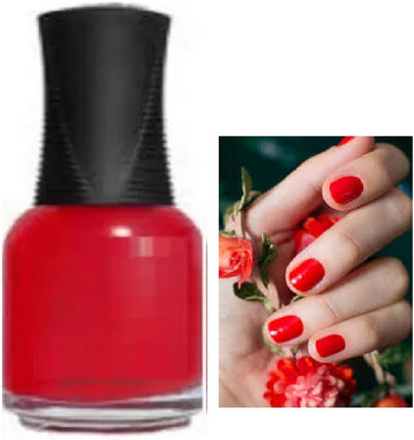 Luipui red color nail polish trending long lasting pack of 1 red