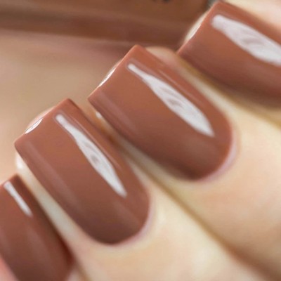 GABBU Smooth & Perfect Finish Nail Polish Brown BROWN