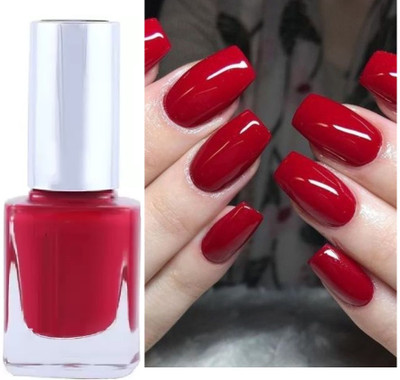 GABBU Quick dry Red Nail Polish designed for easy application at home02 cheery red