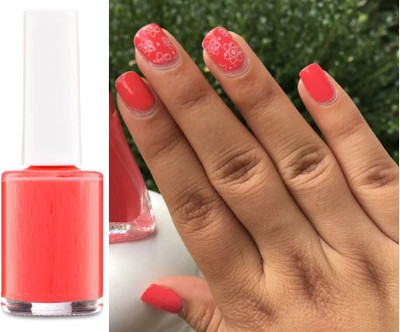 HUZURLU Pigmented & Long Stay Unique Dull Matte Finish Nail Polish PEACH