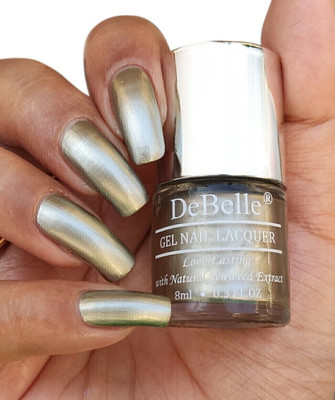 DeBelle Gel Nail Polish Metallic Gold 8ml - Rustique Gold
