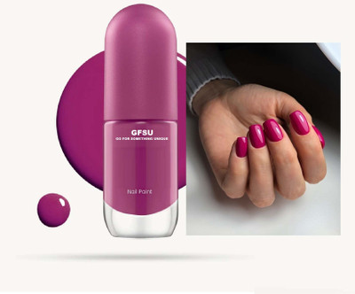 GFSU Quick dry Long lasting Glossy Nail Polish Rose Pink