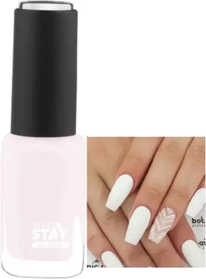 GABBU INSTANT NAIL PAINT FOR STYLING NAILS QUICK DRYING WHITE WHITE WHITE