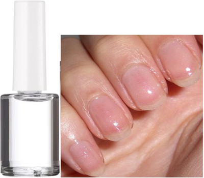 GABBU new Transparent Nail Paint with High Gloss Finish Clear Top Coat Nail Polish* Transperent