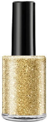 tanvi27 Nail Paint Shiny Smooth Long Lasting GoldGilliter Nail Polish GoldGilliter