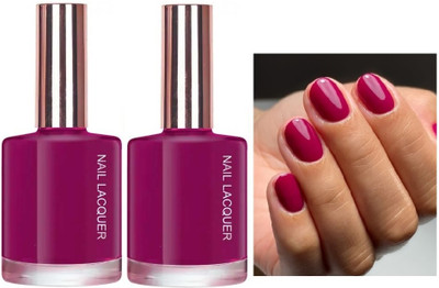 Emijun Long Lasting & Vibrant Glossy Gel Nail Polish Deep Pink