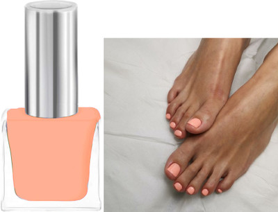 ADJD Nail Polish Long Lasting Quick Drying Peach Peach
