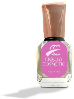 craggy cosmetic Nail Enamel Premium Glossy Nail Polish For Women's (Pack of 2) Hott Pink Hott Pink(Pack of 2)