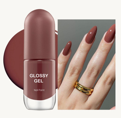 MYEONG Ultra-Glossy Shine Long Lasting & Chip-Resistant Kobicha Color Nail Paint Kobicha