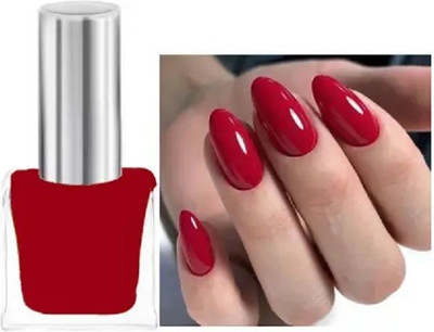 Arcanuy Nail Polish paint Long Lasting Quick Drying Red red