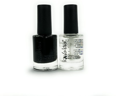 KALOBIO Pastel Nail Enamel - Inkiness + Top Coat (KPS17 + TC)