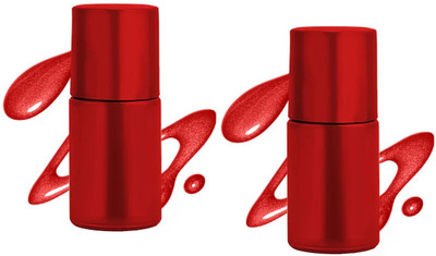 Jiwoo Long-lasting & mirror shine Nail Paint Natural Nail Polish matellic red