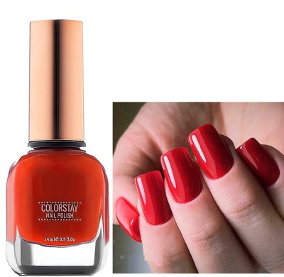 ADJD Quick-Drying Red Nail Paint and High Glass Nail Polish Red