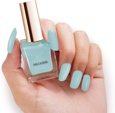 Latixmat Non-Smudging, Quick Drying Nail Polish pool blue