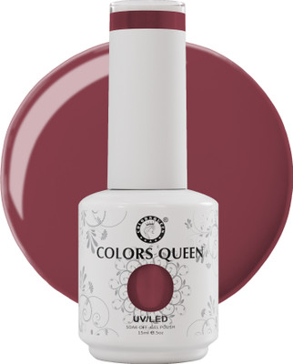 COLORS QUEEN UV LED Soak Off Long Lasting Gel Nail Polish with High Shine Lasts Upto 28 Days Shade - 119