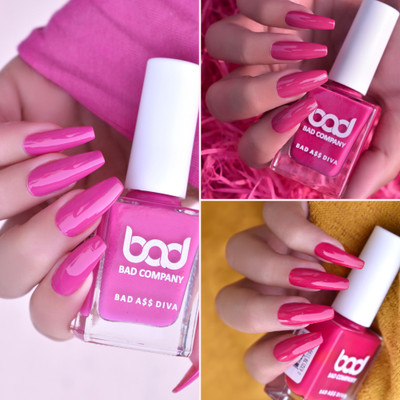 BAD COMPANY No Toxin Nail Lacquer Nail Polish BCNLCP3-777985 I Know No Limits 77 Talker Doer! 79 Making Miracles 85(Pack of 3)