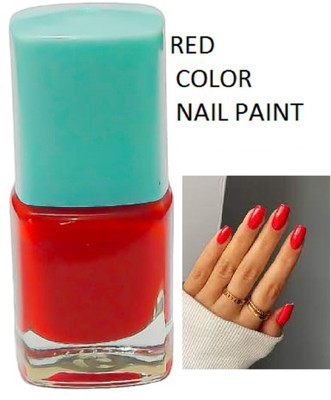 Luipui TRENDING RED MATTE NAIL POLISH PACK OF 1 RED
