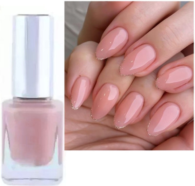 GABBU Best Quick Drying Glossy Finish Long Lasting nail paint skin peach