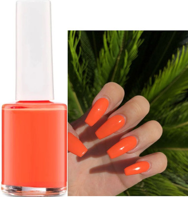 Jiwoo UP Colorkick Nail Enamel Ice Cube Coat NATURAL SHADE -37 sorbus orange