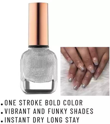 GABBU Color stay Nail Polish Matte Finish metallic silver Silver