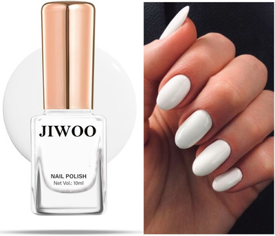 Jiwoo Nail Polish Non-Toxic WHITE
