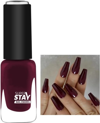 Arcanuy MAROON SUPER STAY MATTE FINISH WATER PROOF NAIL POLISH MAROON