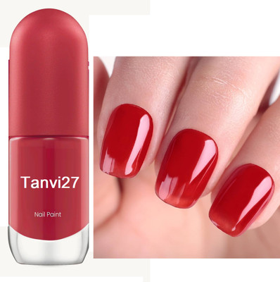 tanvi27 Nail Lacquer Quick Dry Long Lasting Cherry red Nail Polish Cherry red