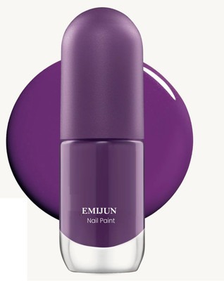 Emijun toxins Chip Free Nail Polish for Women purple