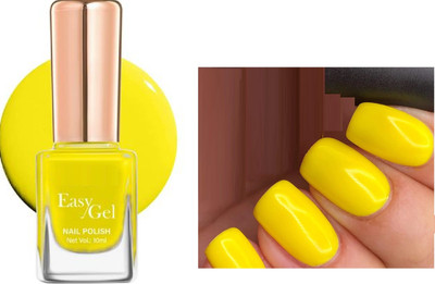 GABBU Nail Polish Long Lasting & Quick Drying yellow yellow
