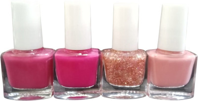 REIMICHI Soft Smooth Unique Matte Finish Nail Polish MULTICOLOR(Pack of 4)