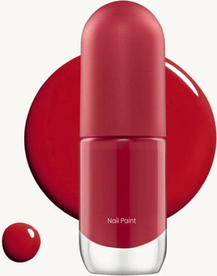 AFARAXIA Perfect Finish Quick-dry Formulated Matte nail Paint Cool red