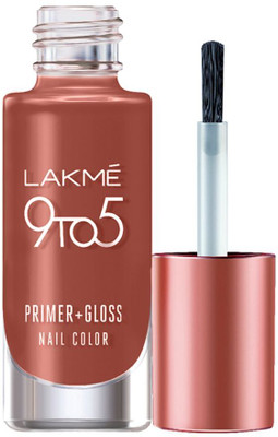 Lakmé 9 to 5 Primer + Gloss Nail Color GreyCloud