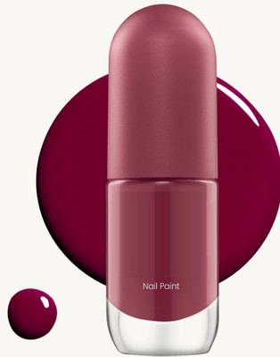 AFARAXIA Best Quick Dry GEL Shine Nail Paint DEEP PINK