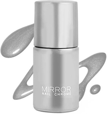 GFSU Metallic Mirror Effect Nail Polish silver