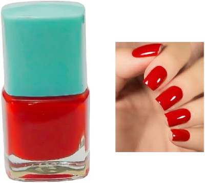 Luipui waterproof matte red nail paint stylish awesome amazing for bridal pack of 1 red
