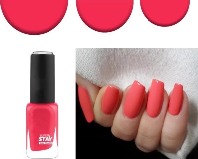 HUZURLU HIGH PIGMENTED LONG WEAR MATTE NAIL PAINT PEACH PEACH