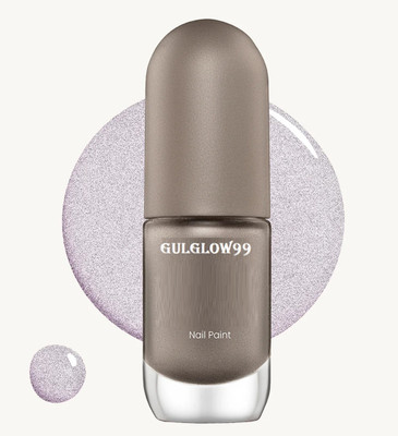 GULGLOW99 Intense Color Ultra-Glossy Shine Long-Lasting & Chip-Resistant metallic silver metallic silver