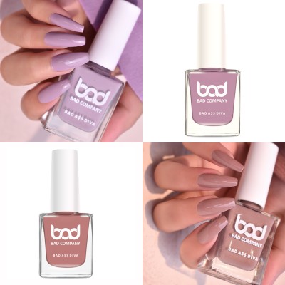 BAD COMPANY No Toxin Nail Lacquer Nail Polish BCNLCP2-9481 Still. I Will Rise 94 + Beautiful Scars 81(Pack of 2)