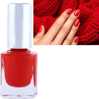 GABBU Use Cherry Red Nail Polish designed for easy application at home RED