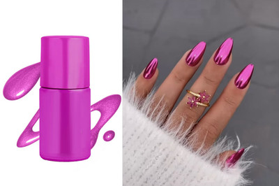 GABBU Long Lasting Quick Dry & Cruelty-Free Nail Paint pink/ pink