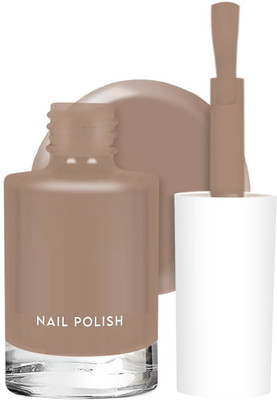 ADJD Nail Polish with Glossy Gel Finish Quick Browndrying Brown