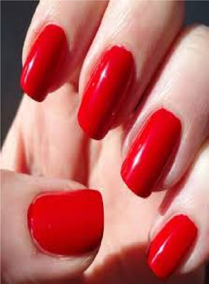 Luipui beautiful red matte nail polish trending PACK OF 1 red